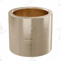 Sleeve Bearing: Bronze, SAE 841, 45 mm Bore, 56 mm OD, 50 mm Lg, 49,938 lb/sq in-fpm Max PV, 2 PK (MPN AAM4556-50B). Key specifications — System of Measurement: Metric; Material Grade: SAE 841; Brand: OILITE.