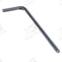 EKLIND Hex Key: 0 Ball Ends, 6 mm Tip Size, Metric, Long, Alloy Steel, Chrome, L, 2 Tips, 10 PK (MPN 16612). Key specifications — attr1205521: EKLIND; attr1205526: Chrome.