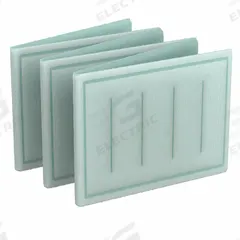 GRAINGER Link Air Filter: 16 in x 14 in x 1 in, 14 in Section Wd, 6 Sections, 2 Ply, MERV 8 (MPN 2GFF1). Key specifications — Performance Rating: MERV 8; Brand: GRAINGER; Media Material: Synthetic.