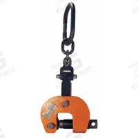 RENFROE Plate Clamp: Plate Clamp, 6,000 lb Working Load Limit, Vertical Lift with 180° Flip, Manual (MPN SCPA-03.00-A). Key specifications — Attachment Type: Load Ring with Chain; Brand: RENFROE; Material: Steel.