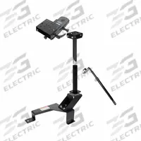 GAMBER-JOHNSON Van Pedestal System Kit: Pedestal Computer Mount, Passenger Vehicles, Passenger Seat (MPN 7170-0236). Key specifications — Product Type: Pedestal Computer Mount; Compatible Devices: Tablets; Color: Black; Mounting Location: Passenger Seat; Includes: Upper Pole; Compatible Vehicle Type: Passenger Vehicles.