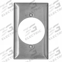 LEVITON Wall Plate: Toggle, 1 Gang, Std Size (MPN SL723). Key specifications — Brand: LEVITON; Material: Stainless Steel.