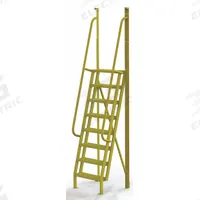 TRI-ARC Configurable Platform Ladder: 10.2 ft Overall Ht, 30 in Overall Wd, 20 in Overall Dp, Steel (MPN UCL7508246). Key specifications — Material: Steel; Color: Yellow; Brand: TRI-ARC.