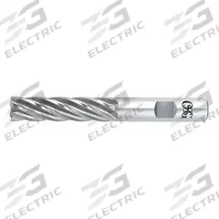 OSG Square End Mill: Cobalt, 4 Flute, 2" Mill Dia, 4" LOC, 7-3/4" OAL (MPN 5457400)