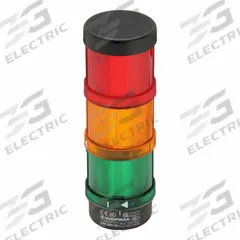 WERMA Tower Light Assembly: 3 Tier, Green/Red/Yellow, No Sounder Tier, 212 mm Overall Ht, 64900001. Key specifications — Manufacturer Part Number: 64900001; Brand: WERMA; Operating Voltage: 24V AC/DC; Light Tier Color: Yellow.