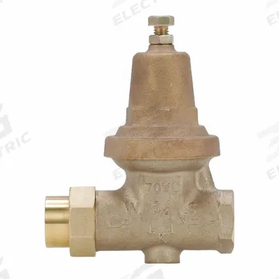 WILKINS Water Pressure Reducing Valve: FNPT x FNPT, 3/4 in Pipe Size, Bronze - Standard Capacity Water Pressure Regulators