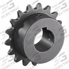 TSUBAKI Single Strand Sprocket: 35, For 3/8 in Chain Pitch, 3/4 in Bore Dia, 17 Teeth, Steel (MPN 35B17F-3/4). Key specifications — Brand: TSUBAKI.