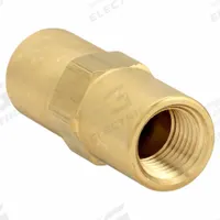 APPROVED VENDOR Piston Spring Check Valve: Piston, Inline Valve Body, 1/4 in Pipe Size, FNPT x FNPT (MPN CHK BRS 415-4F4F-F). Key specifications — Brand: APPROVED VENDOR.