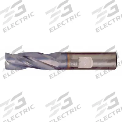 CLEVELAND Corner Radius End Mill: Carbide, TiAlN Coated, 3 Flute, 3/16" Mill Dia - General Purpose Carbide Corner-Radius End Mills