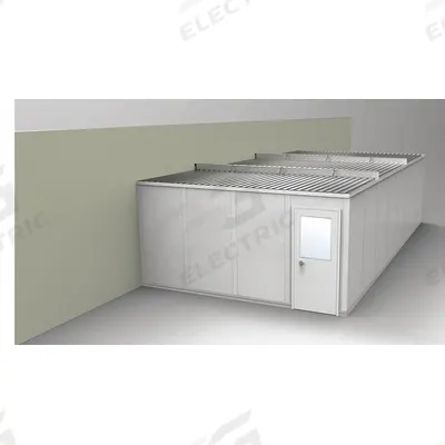 PORTA-FAB Modular In-Plant Office: 32 ft x 16 ft x 8 ft, 3 Walls, Vinyl-Covered Drywall - 3-Wall Unassembled In-Plant Offices