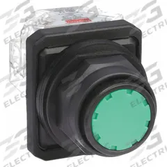 DAYTON Flush Push Button Operator: Non-Illuminated, Flush Profile, Non-Metallic, 30 mm, 1NO/1NC (MPN 30G441). Key specifications — Brand: DAYTON; Action: Momentary; Series: Dayton; Terminal Connection: Pressure Plate; Push Button Material Type: Non-Metallic.