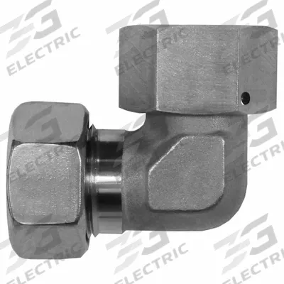 BRENNAN INDUSTRIES Compression Fitting Elbow: 15 mm OD x 15 mm OD size, Compression x Metric - Flareless Bite-Type Stainless Steel Compression Fittings