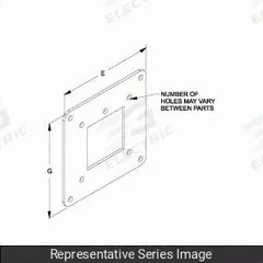 HAMMOND MANUFACTURING Wireway Reducer: 6 in Wd, 4 in_6 in Ht, 7 5/8 in Ht, Stainless Steel (MPN 1487DRCSS). Key specifications — attr2555: HAMMOND MANUFACTURING; attr2565: Stainless Steel.