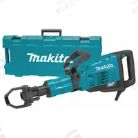 MAKITA Breaker Hammer Kit: Corded, Chipper, 1 1/8 in Hex, 25.7 ft-lb, 1,450 bpm, 41.9 lb Wt, 120V AC (MPN HM1317CB). Key specifications — attr113892: 120V AC; attr113880: Continuous; attr113860: MAKITA.