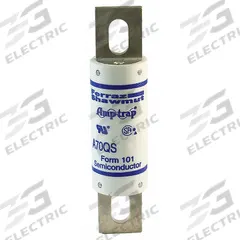 Semiconductor Fuse: A70QS Series, Fast-Acting, 200 A, 700 V AC, 700 V DC DC Volt Rating (MPN A70QS200-4K). Key specifications — Series: A70QS; Brand: MERSEN; Voltage Type: AC/DC.