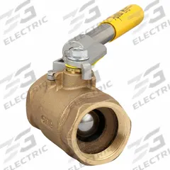 APOLLO Manual Two-Way Ball Valve: 2 in, Bronze, Straight, FNPT x FNPT, 600 psi Max. Pressure (CWP) (MPN 7150801). Key specifications — Brand: APOLLO; Handle: Spring-Return Lever.