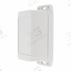 HAMMOND Enclosure: ABS, 4 in x 2 in x 2 in, NEMA 12/13/4/4X/6/6P, Screw On, Solid Cover (MPN 1555CF42GY). Key specifications — Brand: HAMMOND; Closure Method: Screws; Knockouts: Not Included.