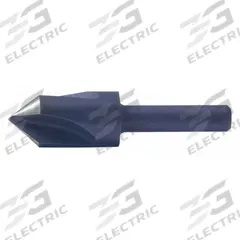 CLEVELAND Countersink: 90°, 3 Flute, 1/4 in Body Dia, 3/16 in Shank, Black Oxide High Speed Steel (MPN C46152). Key specifications — Brand: CLEVELAND.
