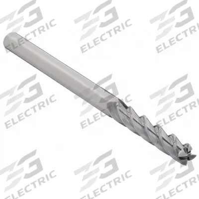 CLEVELAND Square End Mill: Carbide, 4 Flute, 3/16" Mill Dia, 5/16" LOC, 2" OAL (MPN C61831) - Carbide Square End Mills for Aluminum