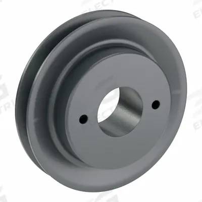 APPROVED VENDOR V-Belt Pulley: AK51, 1 Groove, 4.95 in OD, Bushed Bore - Bushed-Bore Cast-Iron V-Belt Pulleys