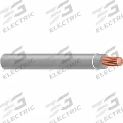 Building Wire: Copper, 6 AWG, 1 Conductors, Stranded, Gray, 1,000 ft Lg, THHN/THWN-2 (MPN 25464902). Key specifications — Voltage: 600 V; Brand: SOUTHWIRE.