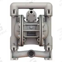 VERSAMATIC Double Diaphragm Pump: 316 Stainless Steel Body, 1 in, NPT Connection, 49 gpm, SS Seat (MPN E1SA6X669C-ATEX). Key specifications — Brand: VERSAMATIC; Seat Material: SS; Check Valve Material: Santoprene.