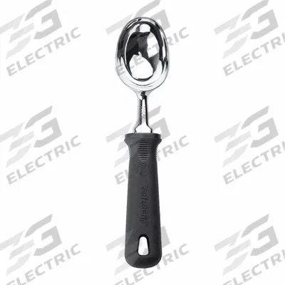 TABLECRAFT PerfectGrip(TM) Ice Cream Scoop: Zinc Alloy, NSF Certified, 8 in Overall Lg - Dishers