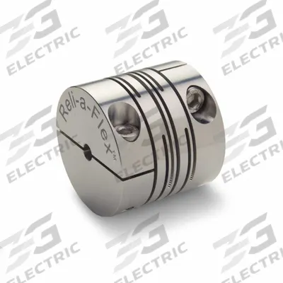 RULAND MANUFACTURING Slit Coupling: 10 mm Bore Dia 1, 5 mm Bore Dia 2 - Short Clamp-On Slit Couplings
