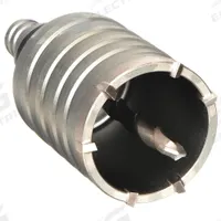 BOSCH Core Center Bit: SDS Max Shank, 3 9/16 in Core Dia, 2 5/8 in Core Body Lg, 7 in Overall Lg (MPN HC7505). Key specifications — attr253668: 3.5625; attr253671: Yes; attr253680: Dry; attr277142: BOSCH.