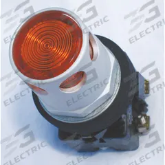 EATON Extended Push Button: Amber, 30 mm Mounting Size, Non-Metallic, Momentary (MPN HT8GDAL1). Key specifications — Brand: EATON; Action: Momentary; Series: HT800; Push Button Material Type: Non-Metallic.