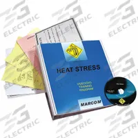 MARCOM Training Software: Heat Stress, English (MPN V0000939EM). Key specifications — Regulations Covered: 1910 Subpart I - Personal Protective Equipment; Product Type: Training Software; Includes: DVD; Brand: MARCOM.