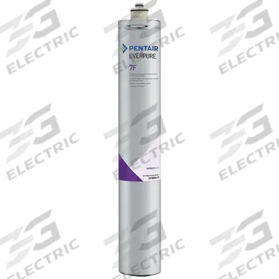 EVERPURE Water Filter Cartridge: 5 micron, 2.5 gpm, 20 3/4 in Overall Ht - Quick-Connect Water Filters for Reverse Osmosis System