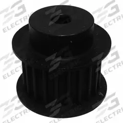 APPROVED VENDOR Timing Pulley: Curvilinear, Plain, For HTD Timing Belt Section, For 20 mm Belt Wd (MPN 22-8M20-6FS6). Key specifications — Brand: APPROVED VENDOR; Finish: Black Oxide; For Belt Series: Powerhouse®.