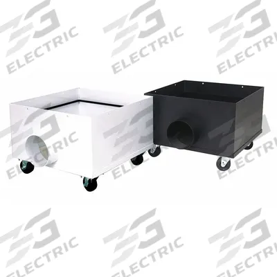 EXTRACT-ALL Exhaust Collar: Exhaust Collar, 60JD30/60JD31, 400-UCA1/400-UCA2 - External Exhaust Kits for Negative Air Machines