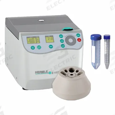 HERMLE Centrifuge: Z207-A-CMB, Universal, 4 x 15/50 mL, Programmable, Variable - Universal Centrifuges