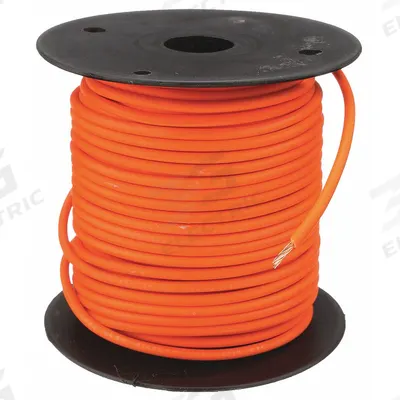 GROTE Primary Automotive Wire: GPT, 500 ft, 1 Conductor, 14 AWG, Orange - PVC-Insulated General Purpose Primary Wires