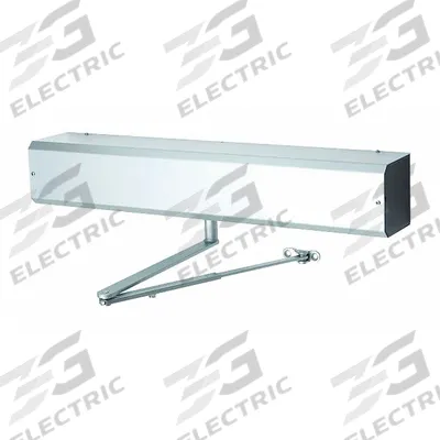 FALCON Door Operator: 26 in Lg, 4 3/4 in Wd, 4 1/2 in Ht - Low Energy Door Operators for Limited Traffic