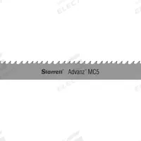 STARRETT Band Saw Blade: Carbide, Advanz(TM), 26 ft 6 in, Variable Cutting Edge, 2 in Blade Wd, 2/3 (MPN 92580-26-06). Key specifications — attr1211722: 26 ft 6 in; attr1099499: 2/3.