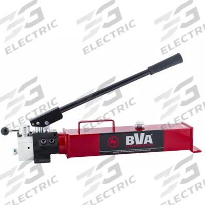 BVA HYDRAULICS Hydraulic Hand Pump: 2 Stages, Double Acting, 200 psi Max. Pressure 1st Stage - Hand Pumps for Hydraulic Fluids