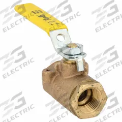 APOLLO Manual Two-Way Ball Valve: 1/2 in, Bronze, Straight, FNPT x FNPT, 600 psi Max. Pressure (CWP) (MPN 7710301). Key specifications — Brand: APOLLO; Handle: Lever.