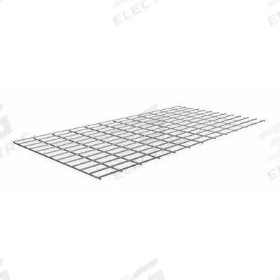 NASHVILLE WIRE Decking: 48 in x 24 in, 500 lb Load Capacity, Steel, 5 ga Decking, Gray - Wire Decking for Boltless Shelving
