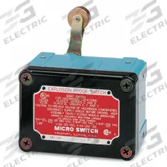 HONEYWELL Non Plug-In Limit Switch: Roller Lever, Haz Location Rated, EX, 0.31 in Roller Wd, 8°, 90° (MPN EX-AR). Key specifications — Manufacturer Part Number: EX-AR; Brand: HONEYWELL; Electrical Connection: Screw Terminals; Series: EX.