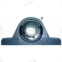 NTN Pillow Block Bearing: 1 1/4 in Bore, Cast Iron, Set Screws, 1 55/64 in Shaft Ht, 4,200 RPM (MPN UCP-1.1/4MFG1). Key specifications — Brand: NTN; Maximum Speed: 4,200 RPM; Mounting Bolt Size: 1/2 in; System of Measurement: Inch.