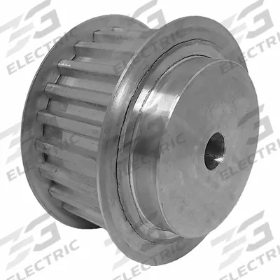 Dayton Timing Pulley: Trapezoidal, Plain, For T10 Timing Belt Section, For 32 mm Belt Wd - T10 Section Timing Belt Pulleys