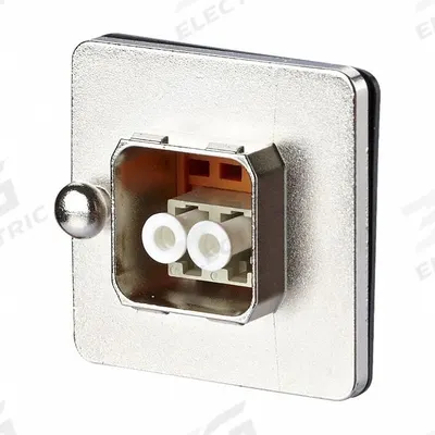 METZ CONNECT Fiber Optic: OpDAT Industry, Industrial Internet (LC-D), Screw Mounting - Device-Side Fiber Optic Connectors & Couplers