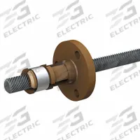 PBC LINEAR Precision Lead Screw: Lead Screw and Nut Assembly, Anti-Backlash, PTFE, Stainless Steel (MPN LSR1205T-0508-RCF-NNN-NNN-N). Key specifications — Brand: PBC LINEAR.