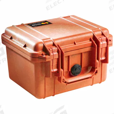 PELICAN Protective Case: 7 in x 9 1/8 in x 6 1/8 in Inside, Convoluted/Pick and Pluck/Solid - Suitcase-Style Cases