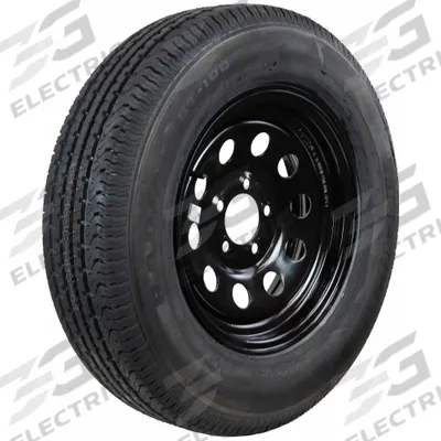 HI-RUN Tires and Wheels: Street Tire and Wheel Assembly, ST205/75R15 Tire Size - Street Tire & Wheel Assembly