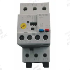 EATON Overload Relay: Electronic Protection, 3 Poles, 1NO/1NC, Phase Loss Sensitivity, Frame Size C (MPN XTOE045CGSS). Key specifications — Brand: EATON; Auxiliary Contact Form: 1NO/1NC; Compatible Contactor Series: XT Mini Contactors; Frame Size: C; Phase Loss Sensitivity: Yes; Thermal Units Required: Not Applicable to Electronic Type Overload Relays; Compatible Contactors: Frame Size C.