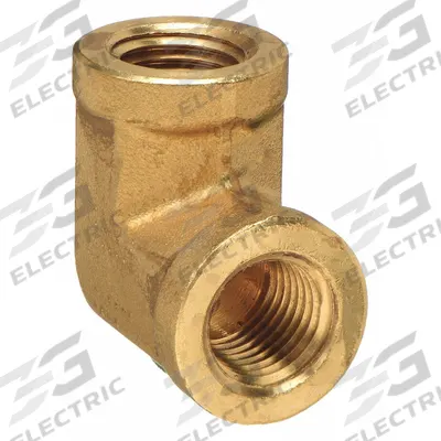 PARKER Metal Pipe Elbow: 90° Elbow, 3/8 in x 3/8 in - Threaded High-Pressure Pipe Fittings